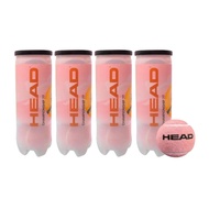 HEAD HEAD Championship 77 Tennis Balls (3 balls) - 4 Cans (Pink)