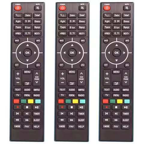3X Remote Control Of Zgemma Star HS /H2S /H2H /H5 /H5.2S Satellite Receiver Combo, Directly Use