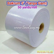5inci Pengeras Kain / Interlining Curtain Tape / Bakrum Vakrum