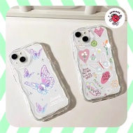 3D Curly Butterfly case redmi 13 note 10 pro 11 8 9 9t 10c 4g 9a 9c 10 a1 a2 2022 13c 13 5g (3)