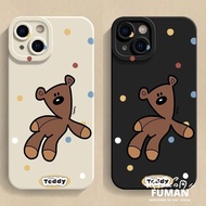 Funny Cartoon Mr. Bean Doll Phone Case For iPhone 17 Pro Max Air 16R 16 Pro Max 15 Plus 15 14 Pro Ma