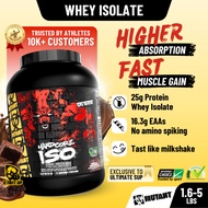 Mutant, Hardcore ISO Surge, Whey Protein Isolate, Fast Absorption, Maximum Results 1.6-5lbs