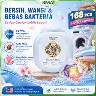 3 IN 1  Scented Laundry Detergent Capsules & Anti-Mite 99% Antibacterial Multi-Purpose Laundry Beads