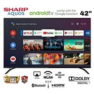 LED TV SHARP ANDROID SMART 42 INCH 2TC42BG1I GARANSI 5 TAHUN internet