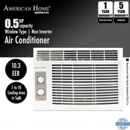 American Home Window type aircon. Energy savings