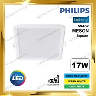 Philips 59467 Meson 6 inch 17W LED Downlight Square / LAMPU LED DOWNLIGHT PETAK