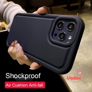 Shockproof Case For Vivo X90 Pro Plus X80 X70 Pro X60 Phone Case Shock-Absorbing Air Cushion Anti-fall Airbag Soft Case Anti-dirty Cover