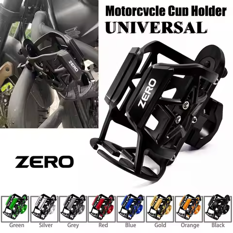 Cup Holder For ZERO SR/S SR/F SR S FXE DSR/X DSR DS FX Motorcycle Beverage Water Bottle Cage Drink C