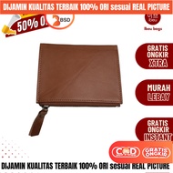 BDK IBEU Aimee Women's Mini Wallet Brown Black Leather Mini Wallet Premium Quality Trendy Import IB1