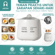Electric Egg Cooker Multifunction Egg Steamer 6 Modes - 4 Egg Boiler - Electric Egg Boiler With Stai