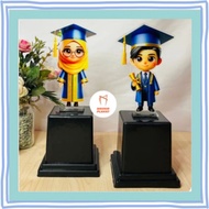 Custom Acrylic Graduation Trophy - Award Trophy