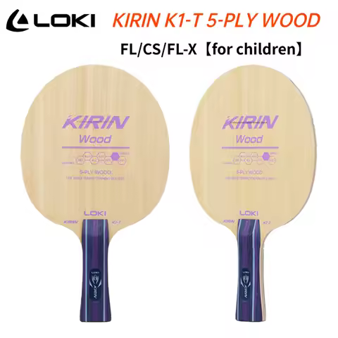 Original Loki Table Tennis Blade K1-T 5ply Wood Ping Pong Racksts Kirin Series Blade FL/CS/FL-X for 