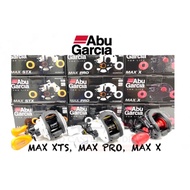 ABU GARCIA MAX X，MAX STX AND MAX PRO BC REEL BAIT CASTING REEL MAX DRAG 6.8kg weight 210g left handle🔥Free gift