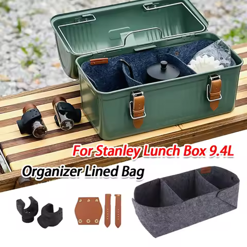Felt Lining Lunchbox Accessories Picnic Camping Outdoor Accessory for Stanley Lunch Box 9.4L Camping