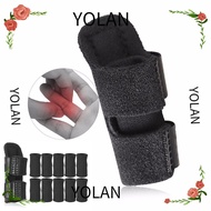 YOLANDAGOODS1 Finger Guard Sleeve, Hand Brace Comfort Finger Support Splint, Portable Breathable Relieve Pain Protective Gear Finger Splint