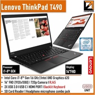 (Refurbished)LENOVO T480s/T490 ThinkPad(1 YEAR WARRANTY T&C)14"inch Laptop Core i5/i7(UPTO 32GB RAM)