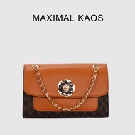 [New100% Original] Light Luxury MK Bag Camellia Crossbody Shoulder Bag Chain Women's Bag B10038