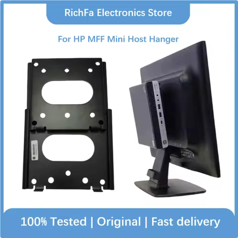For HP mini PC ProDesk400 600 800G2 G3 G4 G5 G6 G7 G8 DM small host rack integrate back hanging wall