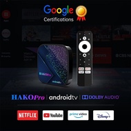 Hako Pro 11 TV Box Google Certified 2+16GB RAM 8K Netflix HD Streaming Media Player 5G Dual Wifi Set Top Box