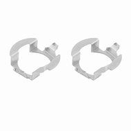 soyoung Headlight Adapter 1 Pair H7 LED Retainer Holder Replacement for B Class Silver