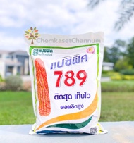 เมล็ดพันธุ์ข้าวโพดแปซิฟิค 789   5 กิโลกรัม 4 หุน (สินค้าผลิตใหม่ ของแท้แน่นอน💯) ติดสุด เก็บไว ผลผลิต