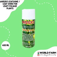 ANDGRO Leafshine / Leaf Shine for Leafy / Foliage Plants, Aerosol Spray (400ml)
