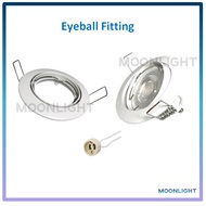 OFFER LED Eyeball Fitting for GU10 Bulb Fixture Casing Recessed