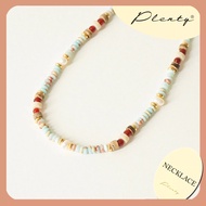 Plenty Bexley Beaded Necklace 18K Gold Plated - Gold