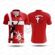 Wangki World Cup Jersey Denmark Denmark Fullprint Jersey/ Art-01  EC