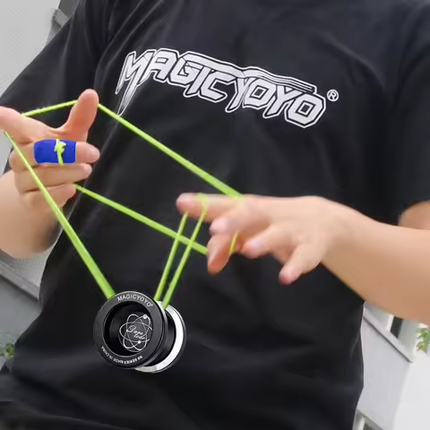 MAGICYOYO Unresponsive Yoyo N8,Yoyo for Adults,Undersized Metal Yoyo for Kids,Bonus 5 Yo-Yo Strings,
