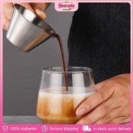 Coffee Extraction Cup Stainless Steel Measuring expresso cup Coffee Milk Tea espresso with Measure