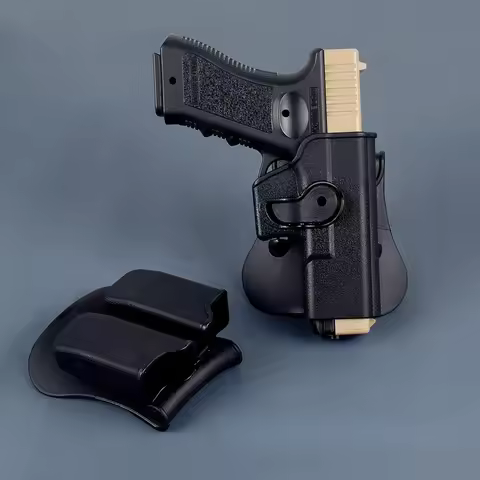 Tactical Gk 17 19 M92 Colt 1911 IMI Gun Holster Airsoft Pouch Hunting Pistol Gun Bag Case With Magaz