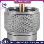 Camping Stove Adapter 1LB Propane Small Tank Input and a Lindal Valve EN417 Output Outdoor Cylinder 