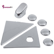 Pcs Chrome Rear Window Trims for   Prado  150 Accessories