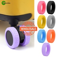 [Wholesale Price]Chair Foot Reduce Noise Roller / Durable Shock Absorb Universal Wheel Sleeve / Off-Road Style Luggage Silicone Caster Cover / Anti-Wear Suitcase Guard Wheels Guard
