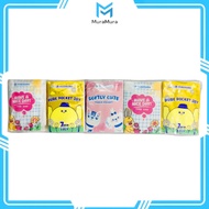 [10 Pack] Yukinawa Pocket Tissue 3 Ply Contents 7 Sheets/ Pocket Tissue Facial Tissue