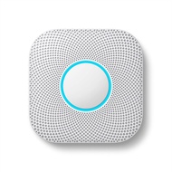 Google Nest Protect - Smoke Alarm - Smoke Detector and Carbon Monoxide Detector - Battery Operated  White - S3000BWES