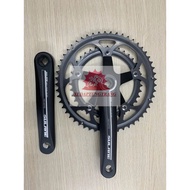 High-quality SULANE 39/53T 2-layer bicycle crank set, 39/53-tooth 2-stage racing bike crankset