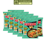 [SET 10 GÓI] - MASAN - Mì Kokomi 90 4 vị: Tôm chua cay Sườn cay hành phi Hải sản cay tê Bò xốt cà Ko