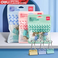 Deli Long Tail Ticket Clip Folders Stationery Storage Clips 1 Bag TP515