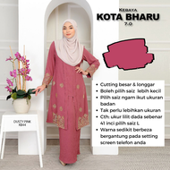 Baju Kebarung Kebaya Labuh Songket Sulam Raya Kenduri Tunang Nikah Kahwin Hitam Putih Maroon Navy Bl