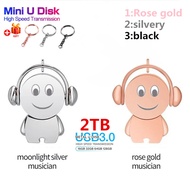 Musician 2TB USB flash drive 1TB 512GB 256GB 4GB 8GB 16GB suspension drive 32G 64G 128G pen drive USB drive Musician memory USB drive