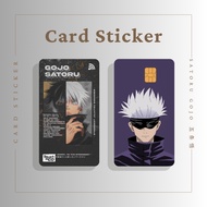 SATORU GOJO CARD STICKER - TNG CARD / NFC CARD / ATM CARD / ACCESS CARD / TOUCH N GO CARD / WATSON CARD
