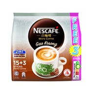 Nescafe White Coffee Gao Kosong Value Pack (18s)