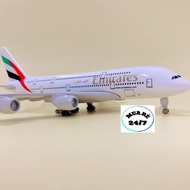 AIRBUS A380 20CM AIRBUS AIRCRAFT MODEL WITHOUT "EMIRATES"