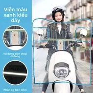 Chạy Bằng Pin Trong Suốt Xe Điện Kính Chắn Gió Che Chống Gió Xe Máy Che Mưa Nữ Bàn Đạp Xe Đạp Bảo Vệ