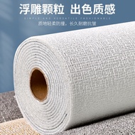 Linen Pattern 2.8m Self-Adhesive Foam Roll Material Wallpaper Waterproof 3d Three-Dimensional Wall S