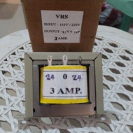 transformer 3A-24v 0 24v heavy duty