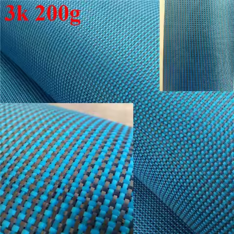 3K 200gsm polypropylene and carbon fiber mixed woven fabric forming cloth ripstop high elasticity fo