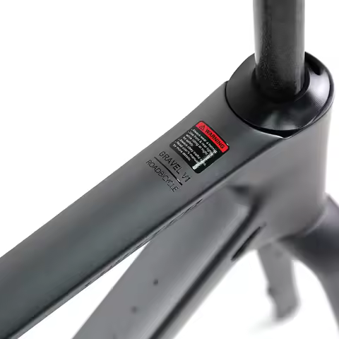 Carbon Fiber GRAVEL Frame TWITTER GRAVEL V1 Disc Brake Inner Wiring Road Bike Bicycle Frames With Fr